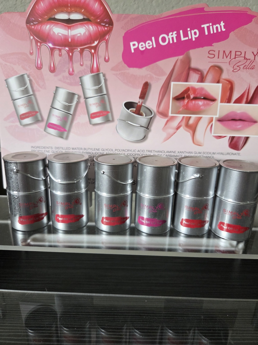 Peel Off Lip Tint - Bundle Of 6